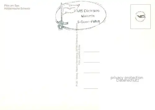 AK / Ansichtskarte Ploen_See Fliegeraufnahme Ploen_See