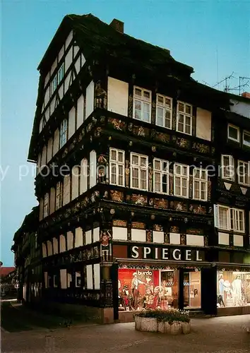 AK / Ansichtskarte Einbeck_Niedersachsen Spiegelhaus am Abend Einbeck Niedersachsen