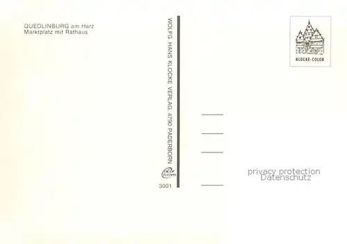 AK / Ansichtskarte Quedlinburg Marktplatz am Rathaus Quedlinburg