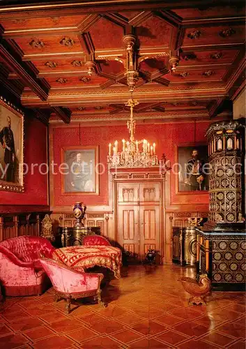 AK / Ansichtskarte Goslar Koenigszimmer Wohnzimmer Goslar