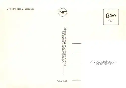 AK / Ansichtskarte Scharbeutz_Ostseebad Fliegeraufnahme Scharbeutz_Ostseebad
