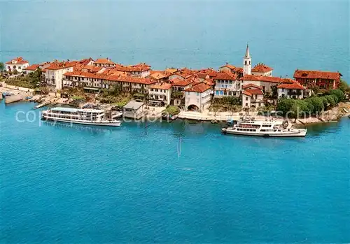 AK / Ansichtskarte Isola_Pescatori_Lago_Maggiore_IT Fliegeraufnahme 