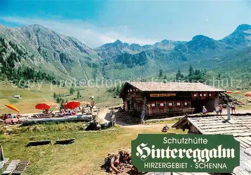 AK / Ansichtskarte Schenna_Meran_Trentino_IT Schutzhuette Hintereggalm 