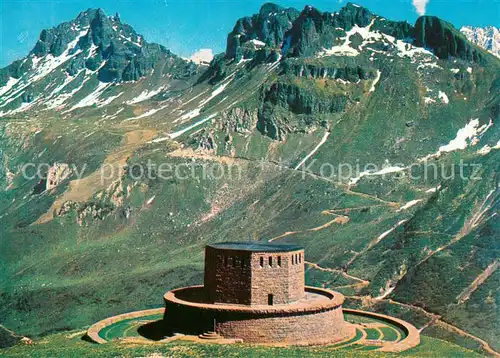 AK / Ansichtskarte Pordoi_Italia Deutscher Soldatenfriedhof 