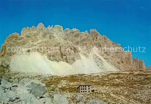 AK / Ansichtskarte Dolomiti__Dolomiten_IT Rifugio Tre Cime di Lavaredo 