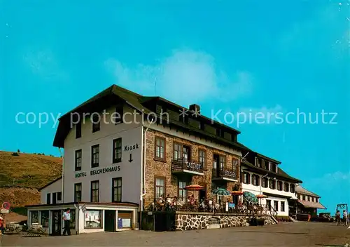 AK / Ansichtskarte Wieden_Schwarzwald Wissler Berghotel Belchenhaus Wieden Schwarzwald