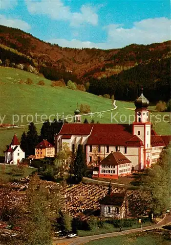 AK / Ansichtskarte Muenstertal__Schwarzwald Pfarrkirche St Trudpert 