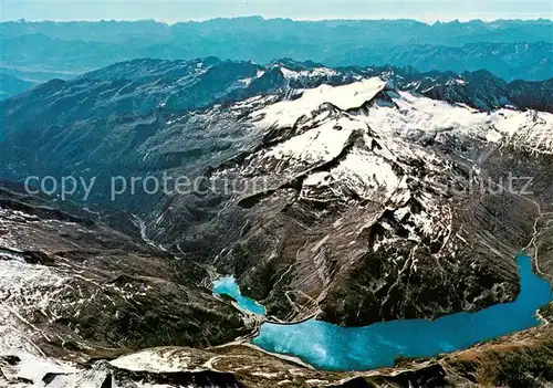 AK / Ansichtskarte Malta_Maltatal_Kaernten_AT Fliegeraufnahme mit Kolnbreinsee und Hochalmspitze 