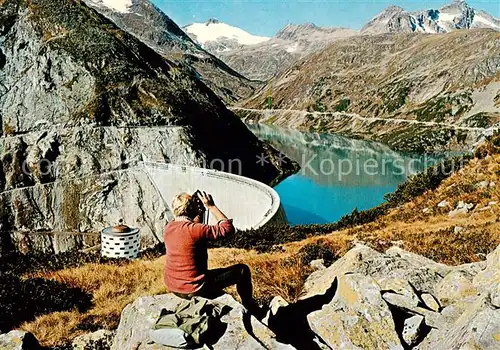 AK / Ansichtskarte Malta_Maltatal_Kaernten_AT Koelnbreinsperre mit Koelnbreinsee und Tischlerkopf 