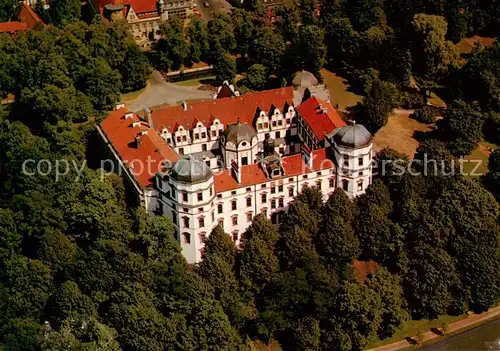 AK / Ansichtskarte Celle_Niedersachsen Schloss Fliegeraufnahme Celle_Niedersachsen