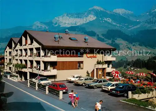 AK / Ansichtskarte Adelboden_BE Hotel Crystal 