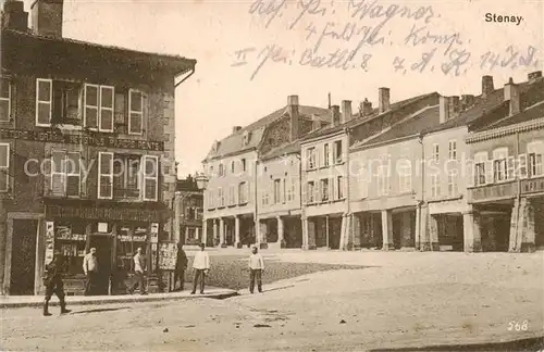 AK / Ansichtskarte Stenay_55 Strasse Teilansicht Feldpost 