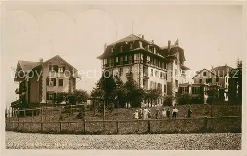 AK / Ansichtskarte Seelisberg_UR Hotel Bellevue Aussenansicht Seelisberg UR