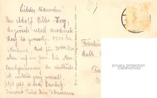 AK / Ansichtskarte Marne_Holstein Hauptstrasse im A.H. Koog Marne_Holstein