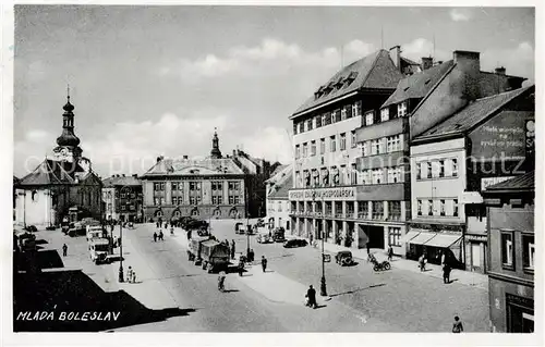 AK / Ansichtskarte Mlada_Boleslav_Jungbunzlau_CZ Marktplatz 