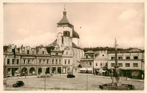 AK / Ansichtskarte Deutsch Brod_Havlickuv Brod_Nemecky Brod_CZ Stadtplatz 