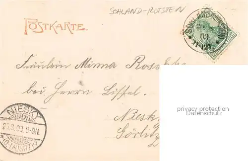 AK / Ansichtskarte Rothstein Sohland_Oberlausitz Restaurant m. Garten 