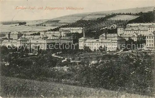AK / Ansichtskarte Weilmuenster Landes Heil  u. Pflegeanstalt Aussenansicht Weilmuenster