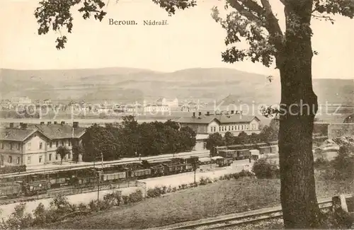 AK / Ansichtskarte Beroun_Beraun_CZ Nadrazi   Gueterbahnhof 
