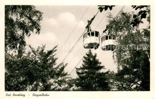 AK / Ansichtskarte Seilbahn Bad Herzburg  Seilbahn