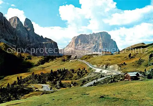 AK / Ansichtskarte Groednertal_IT Groednerpass Strasse 