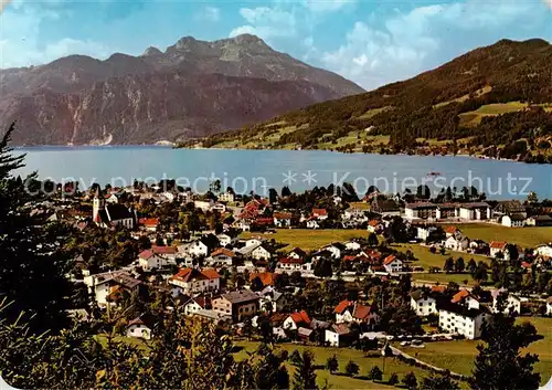 AK / Ansichtskarte Weyregg_Attersee Gesamtansicht m. See Weyregg Attersee