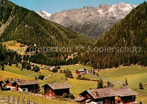 AK / Ansichtskarte St_Gertraud_Ulten Teilansicht m. Ultental bei Lana St_Gertraud_Ulten