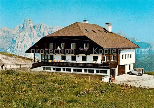 AK / Ansichtskarte Corvara_Pustertal_Suedtirol_IT Pralongia Albergo Alpino Berggasthof  