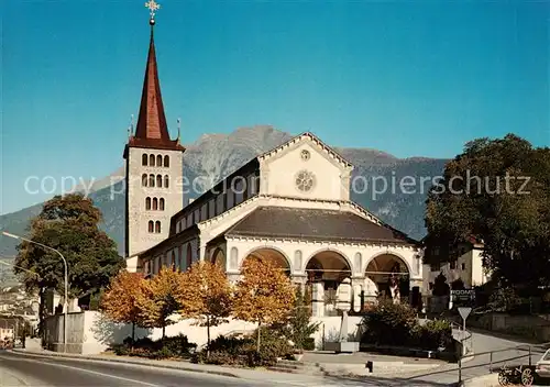 AK / Ansichtskarte Glis_Brig_VS Wallfahrtskirche 