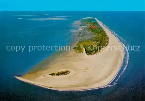 AK / Ansichtskarte Insel_Juist Fliegeraufnahme Insel_Juist