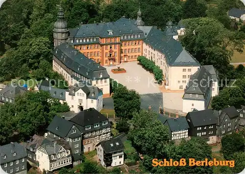 AK / Ansichtskarte Bad_Berleburg Schloss Berleburg Fliegeraufnahme Bad_Berleburg