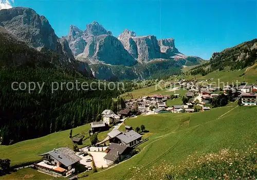 AK / Ansichtskarte Colfosco_1645m_Dolomiti_IT Panorama 