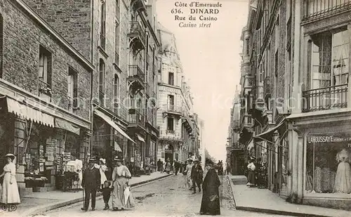 AK / Ansichtskarte Dinard_35 Rue du Casino 
