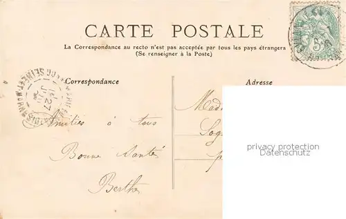 AK / Ansichtskarte Evian les Bains_74 Theater Aussenansicht 