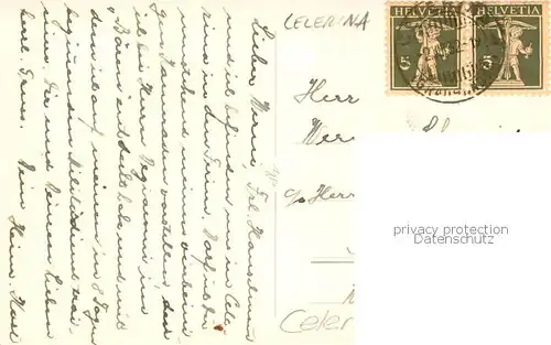 AK / Ansichtskarte Celerina_GR Reiter Portrait Celerina_GR