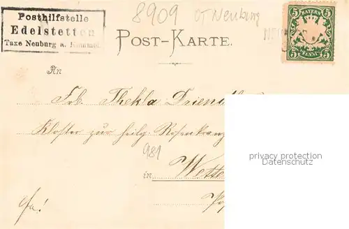 AK / Ansichtskarte Edelstetten Teilansichten m. Kirche Edelstetten