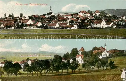 AK / Ansichtskarte Zusmarshausen Gesamtansicht Zusmarshausen