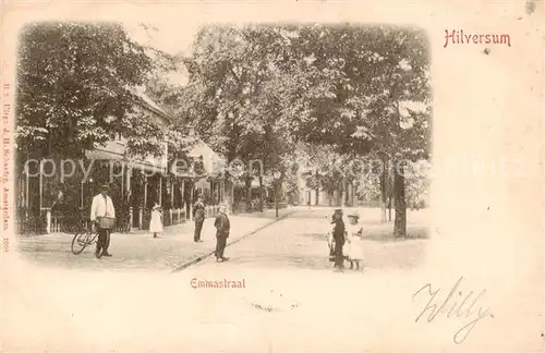 AK / Ansichtskarte Hilversum_NL Emmastraat 