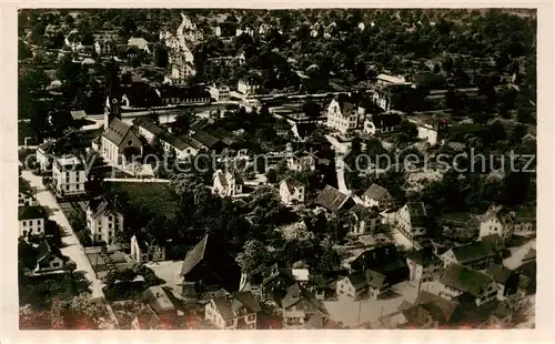 AK / Ansichtskarte Horn_BE Fliegeraufnahme Bahnhof Horn_BE