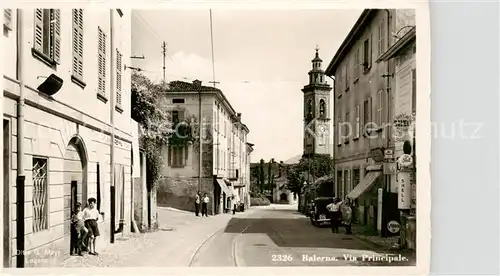 AK / Ansichtskarte Balerna_TI Via Principale 