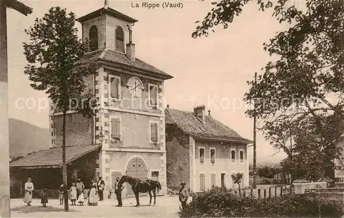 AK / Ansichtskarte La_Rippe_VD Turm Aussenansicht 