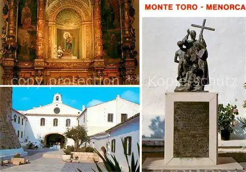 AK / Ansichtskarte Menorca_Islas_Baleares_ES Monte Torro Details 