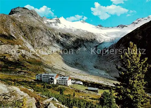 AK / Ansichtskarte Berlinerhuette_2040_Zillertal_AT mit Hornkees Hornspitzen und Thurnerkamp 