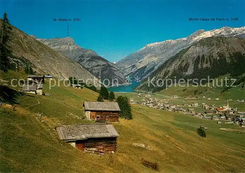 AK / Ansichtskarte Livigno_IT Alta Valtellina Monte Mota Monte Cassa del Ferro 