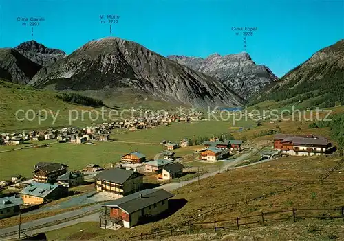 AK / Ansichtskarte Livigno_IT Scorcio panoramico dalla zona residenziale Teola  