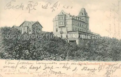 AK / Ansichtskarte Bingen_Rhein Hotel Rochusberg Bingen Rhein