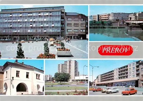 AK / Ansichtskarte Prerov_Prerau_CZ Stadtansichten Zentrum 