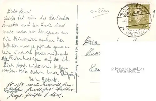 AK / Ansichtskarte Brunshaupten_Ostseebad Landungsbruecken Brunshaupten_Ostseebad