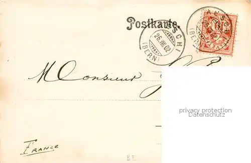 AK / Ansichtskarte Wimmis_BE Teilansicht Haus 