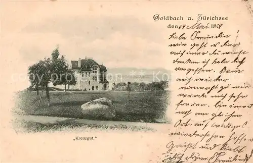 AK / Ansichtskarte Goldbach_ZH Kreuzgut Goldbach ZH